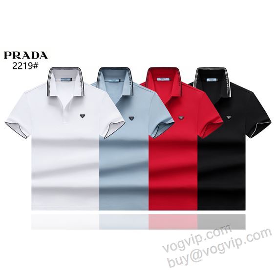 半袖ポロシャツ プラダ PRADAブランドコピー 2026新商品！ NXZPR078 4色可選 ショートパンツ 確定となる上品