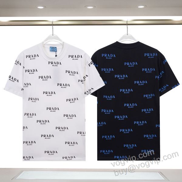 半袖Tシャツ プラダスーパーコピー 2026人気定番最新作 NXZPR090 2色可選 定番のアイテム