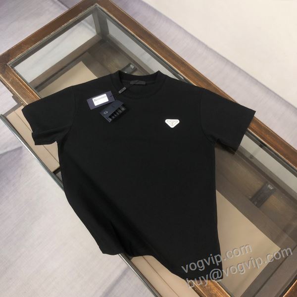 プラダ PRADAスーパーコピー 激安 2026お買い得セール NXZPR127 半袖Tシャツ 3色可選 愛らしさ抜群！