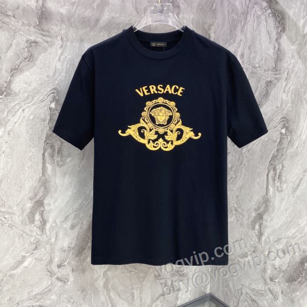 2026最新入荷 ヴェルサーチブランドスーパーコピー NXZVS010 半袖Tシャツ 2色可選 ランキング商品