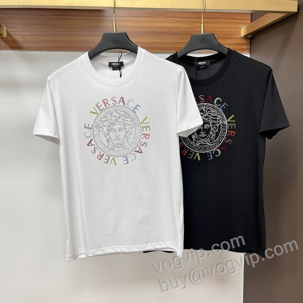 半袖Tシャツ ヴェルサーチブランドスーパーコピー 2026驚きの破格値大人気 NXZVS032 2色可選 最安値！