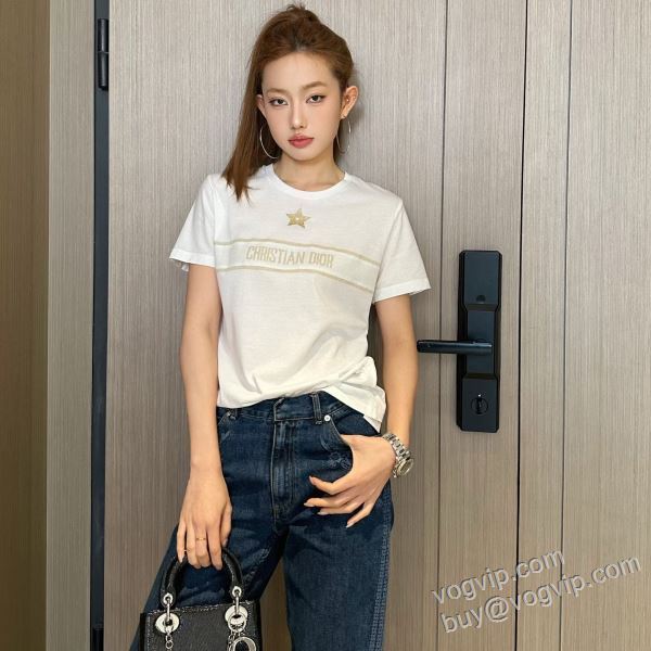 2026高級品 通販 ディオール DIORスーパーコピー NXZ012 レディース 半袖Tシャツ