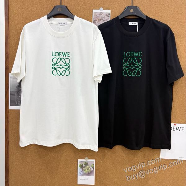 半袖Tシャツ ロエベブランド 偽物 通販 2026お得100%新品 NXZ006 レディース 2色可選