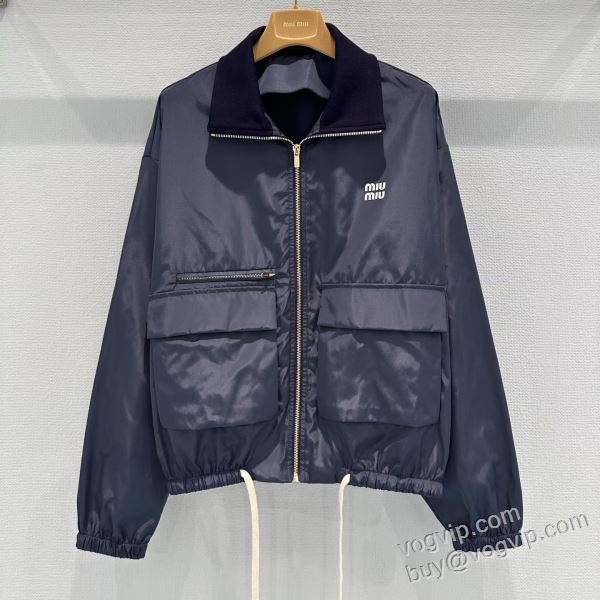 2026お買い得豊富な ミュウミュウ MIUMIUコピー WT006 レディース ブルゾン ジャケット、上着