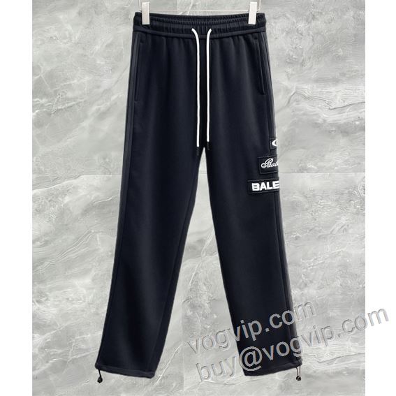 2026秋冬季超人気 バレンシアガ BALENCIAGA NZKBAL065 スエットパンツ 大人気アイテム！入手困難 チノパン 2色可選 最大級ブランドコピー通販優良店