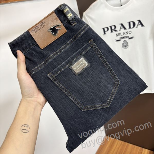 SALE!今季 バーバリー BURBERRYスーパーコピー 2026春夏季超人気 NZKBU013 ジーンズ デニムパンツ