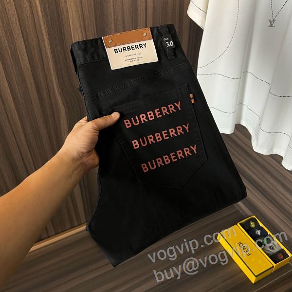 2026お買い得品質保証 バーバリー BURBERRYコピーブランド NZKBU018 お買得 ジーンズ デニムパンツ
