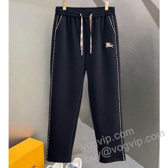 BURBERRYスーパーコピー 2026お買い得品質保証 NZKBU020 バーバリー チノパン スエットパンツ 大人のおしゃれに