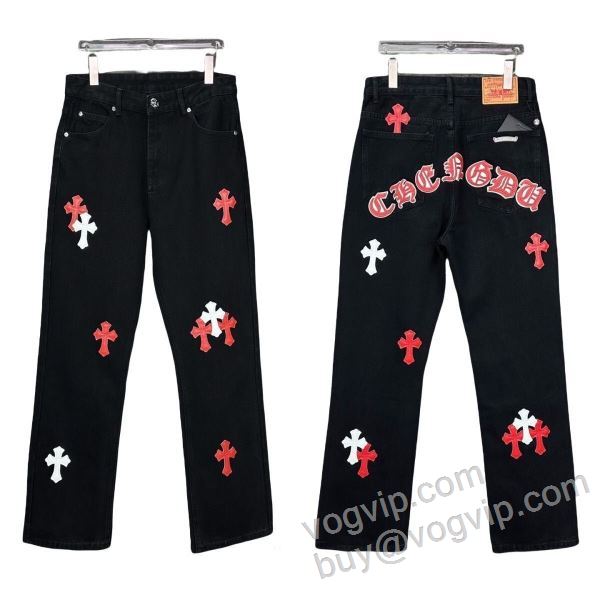 人気新品★超特価★ ジーンズ デニムパンツ クロムハーツ CHROME HEARTSブランドコピー 2026最新入荷 NZKCHR012 2色可選