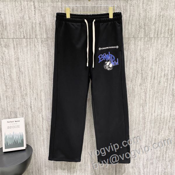 クロムハーツ CHROME HEARTS 2026お買い得高品質 NZKCHR064 スエットパンツ 人気ブランド チノパン 業界高品質スーパーコピー