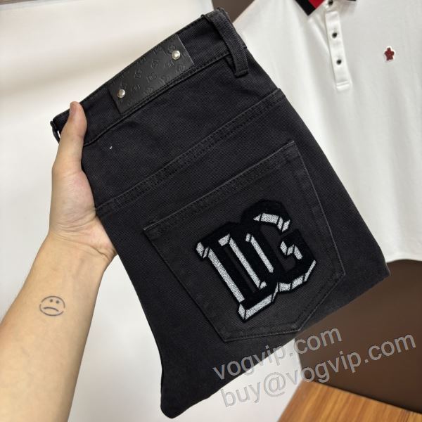 2026人気セール高品質 ドルチェ＆ガッバーナ Dolce&Gabbanaコピー NZKDG014 ジーンズ デニムパンツ 大注目！