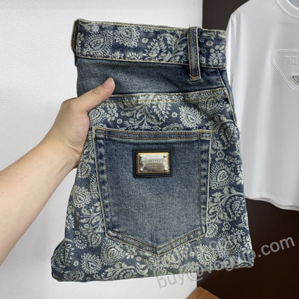 2026新商品！ ドルチェ＆ガッバーナ Dolce&Gabbanaコピーブランド NZKDG018 ジーンズ デニムパンツ 高級感ある