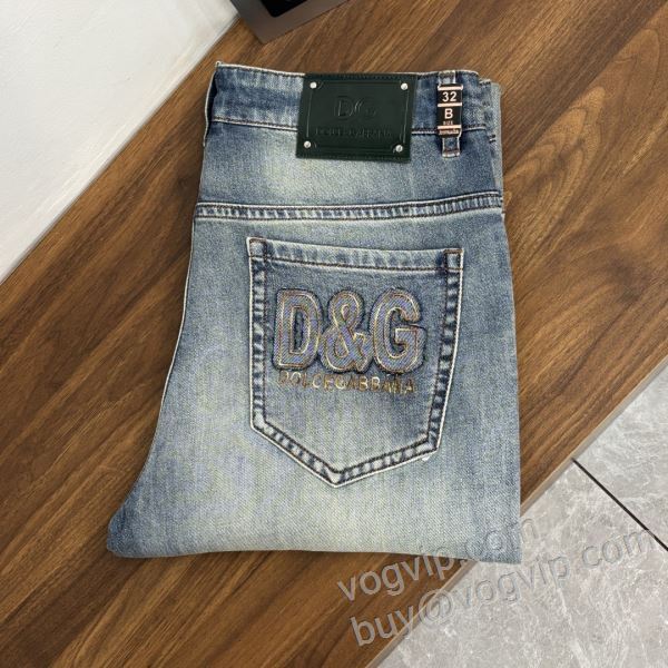 数に限りがある ドルチェ＆ガッバーナ Dolce&Gabbanaブランドスーパーコピー 2026最安値お買い得 NZKDG021 ジーンズ デニムパンツ