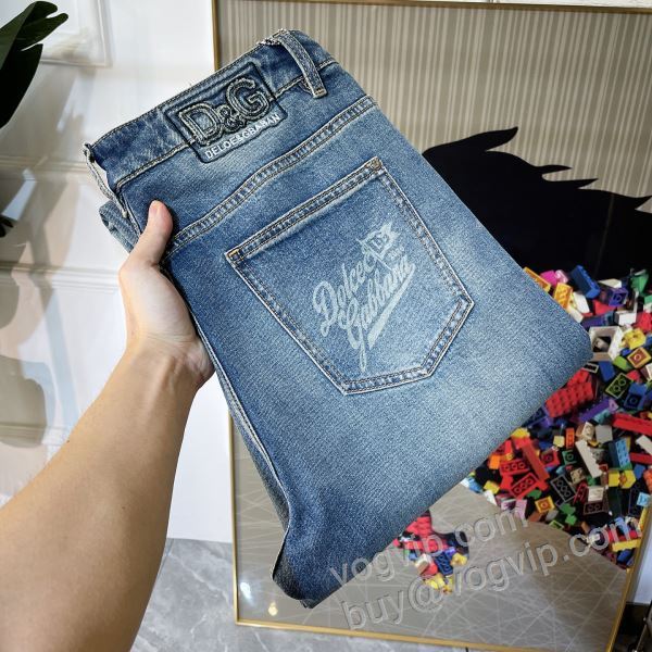 2026最安値お買い得 ドルチェ＆ガッバーナ Dolce&Gabbanaブランドコピー NZKDG022 ジーンズ デニムパンツ 落ち着いた感覚