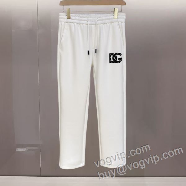 素敵 スエットパンツ チノパン ドルチェ＆ガッバーナ Dolce&Gabbana 2026新商品！ NZKDG057 VOGコピー 2色可選