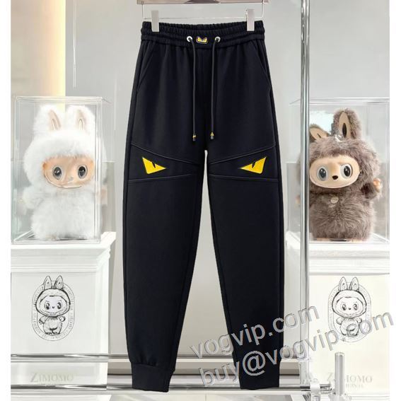 優美なお出かけスタイル フェンディ FENDI NZKFEN056 スエットパンツ チノパン 2色可選 ブランドコピー激安販売 2026品質保証高品質