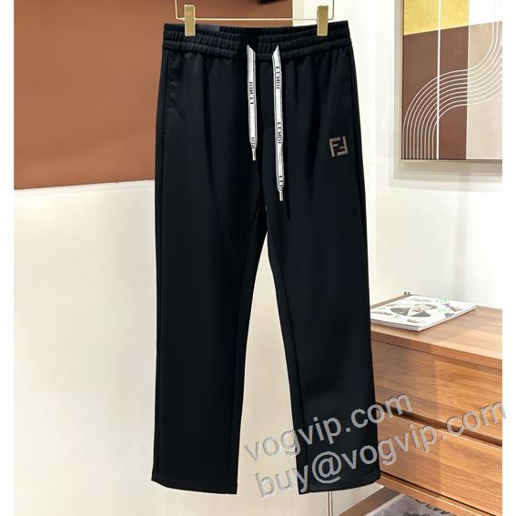 フェンディ ブランドコピー 売れ筋のいい NZKFEN068 スエットパンツ チノパン 2026数量限定格安