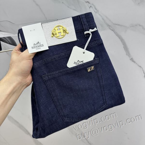 2026年モデル入荷 エルメス HERMES NZKHE029 ジーンズ デニムパンツ 2色可選 VOGコピー 耐久性のある