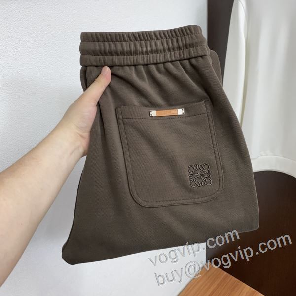 落ち着いた質感 スエットパンツ チノパン ロエベ LOEWE 2026品質保証新作 NZKLOE056 vogブランド コピー 優良店