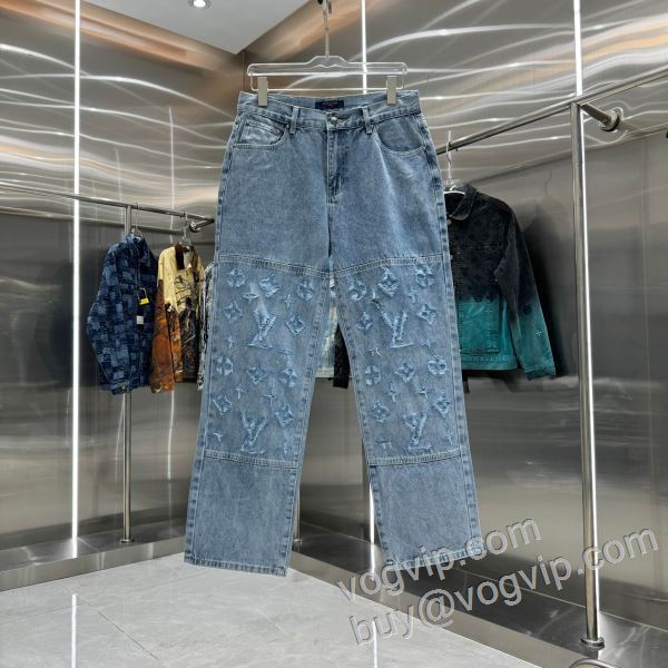 ショートパンツ 確定となる上品 ジーンズ デニムパンツ ルイ ヴィトン 偽物ブランド 2026お買い得豊富な NZKLV103