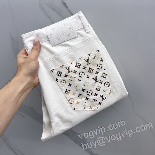 ジーンズ デニムパンツ セレブ愛用の超人気商品 ルイ ヴィトン LOUIS VUITTON 2026お得限定セール NZKLV107 VOGブランドスーパーコピー