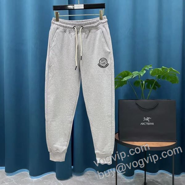 ★超人気 モンクレール MONCLER NZKMO054 スエットパンツ チノパン 2色可選 最大級ブランドコピー通販優良店 2026驚きの破格値得価