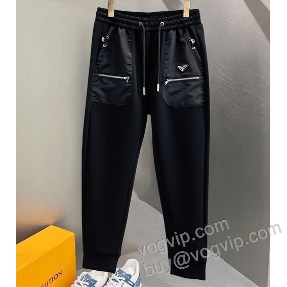 実用性に溢れるアイテム プラダ コピーブランド NZKPR007 チノパン スエットパンツ 2026最新入荷