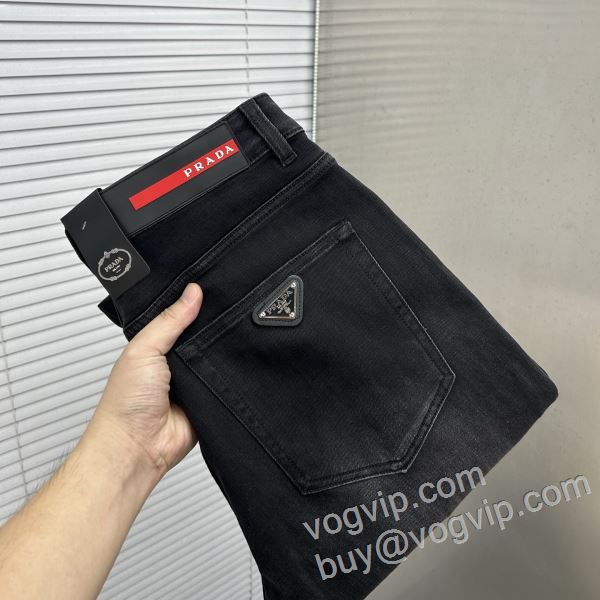 2026最安値新品 プラダ スーパーコピー NZKPR029 海外限定ライン ジーンズ デニムパンツ