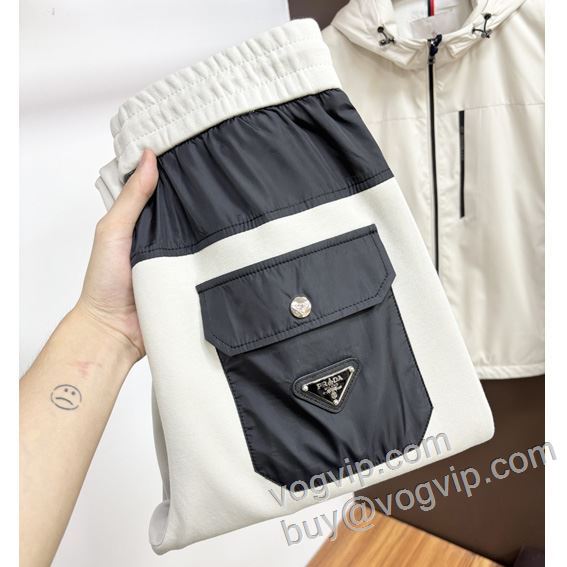 スエットパンツ チノパン プラダ PRADA 2026爆買い人気 NZKPR075 VOGブランドスーパーコピー TOPセラー賞受賞！