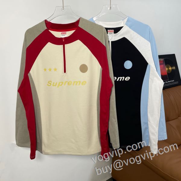 人気ブランド シュプリームブランド 偽物 通販 SUPREME CTS008 長袖Tシャツ 2色可選 2026HOT品質保証