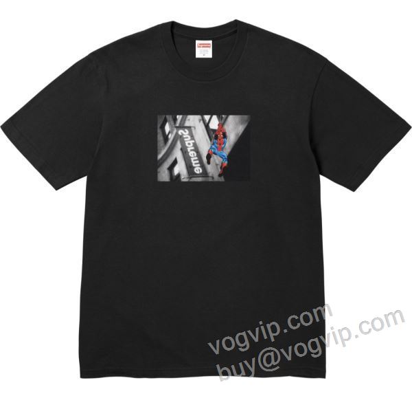 シュプリームコピー 存在感のある 半袖Tシャツ Supreme SS26 Spider-Man Tee SUPNXZ003 4色可選