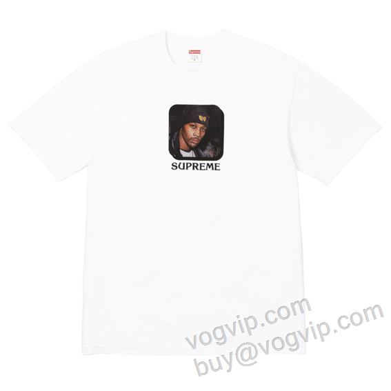 2026お買い得高品質 シュプリームコピー ブランド SUPREME WU-TANG CLAN RZA TEE SUPNXZ026 半袖Tシャツ 5色可選 変わらない人気を誇る