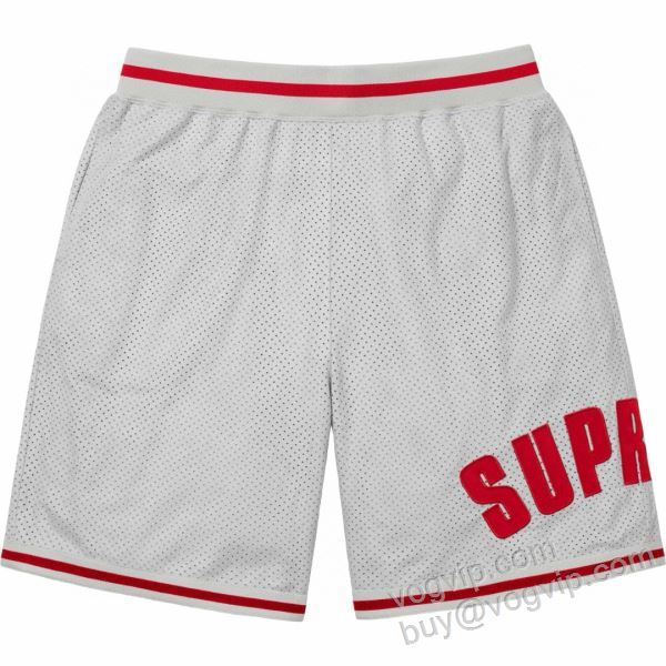 人気新作 ショートパンツ ビーチパンツ シュプリームブランド 偽物 通販 SUPREME ULTRASUEDE MESH BASEBALL JERSEY 2026 SUPNZK014 2色可選