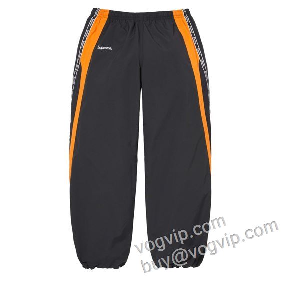 売れ筋のいい Supreme SS26 WEEK12 Logo Taping Track Pant NZK023 シュプリーム偽物ブランド チノパン スエットパンツ 3色可選