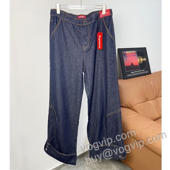 2026秋冬新作 シュプリームブランドコピー Supreme Distressed Loose Jean SUPNZK028 ジーンズ 2色可選 2年以上連続１位獲得