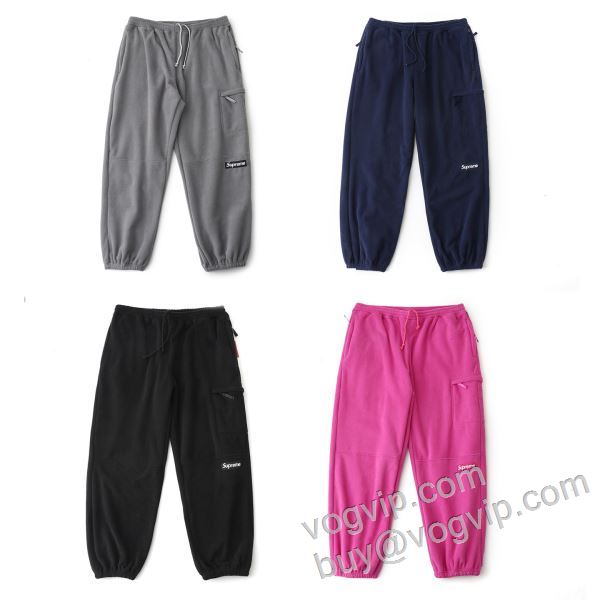シュプリームコピー 上品に着こなせ Supreme POLARTEC Polartec Pant SUPNZK030 スエットパンツ チノパン 4色可選 2026秋冬新作
