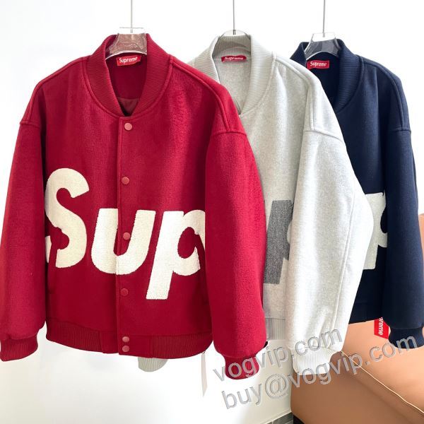 シュプリーム コピー ブランド 魅力ファッション SUPWT066 野球ウェア ジャケット、上着 3色可選 2026新商品！