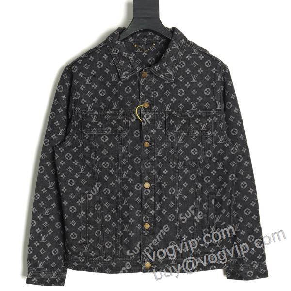 2026最安値お得 シュプリームブランドコピー Louis vuitton x Supreme SUPWT074 デニムジャケット 2色可選 人気新品★超特価★