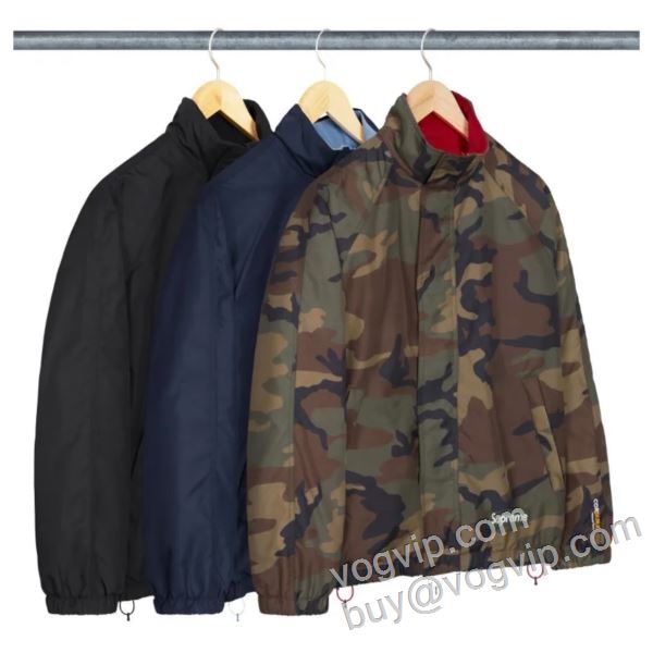 シュプリーム偽物ブランド SUPWT081 ブルゾン ジャケット、上着 3色可選 Supreme X POLARTEC Reversible Track Jacket 今買い◎得
