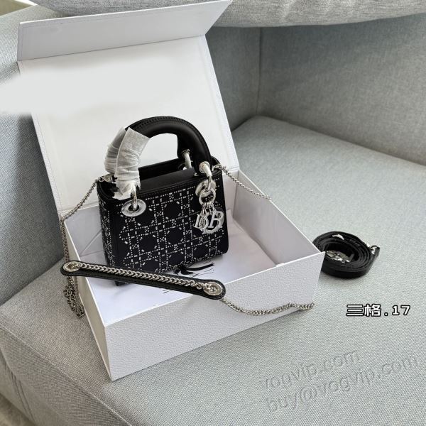 超目玉 ディオール コピー 商品 販売 WBAGDIOR063 レディースバッグ ハンドバッグ 3色可選 2026お得本物保証