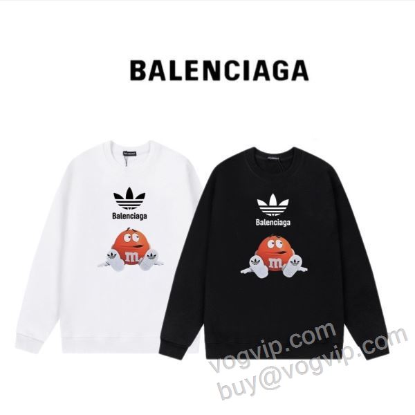 2026お買い得豊富な バレンシアガ BALENCIAGAコピー WTBAL014 プルオーバーパーカー 2色可選 着心地抜群