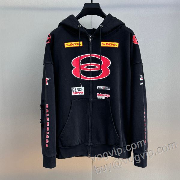 上品な輝きを放つ形 バレンシアガ ブランドコピー WTBAL023 パーカー 2026割引セール