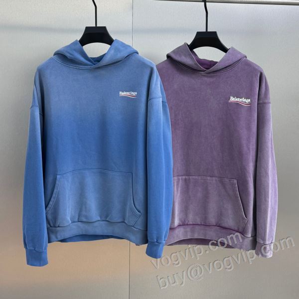 オリジナル プルオーバーパーカー バレンシアガ スーパーコピー 激安 2026驚きの破格値爆買い WTBAL028 2色可選