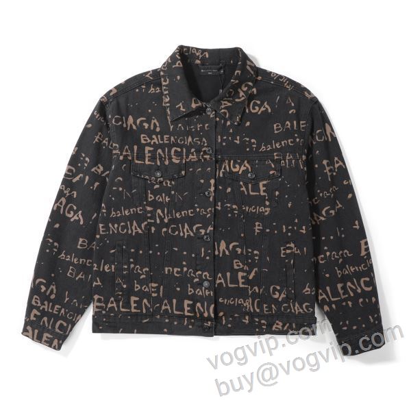 2026品質保証定番人気 バレンシアガ コピーブランド WTBAL029 デニムジャケット デザイン性の高い
