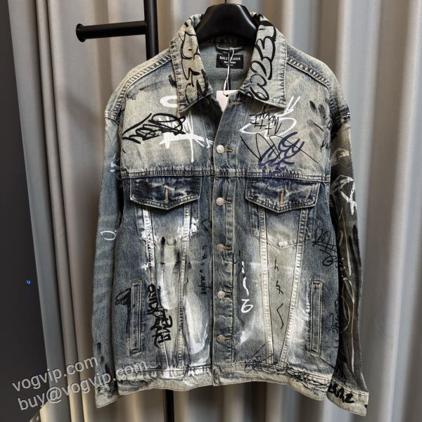 バレンシアガ BALENCIAGAスーパーコピー 2026人気セール新作 BAL066 デニムジャケット