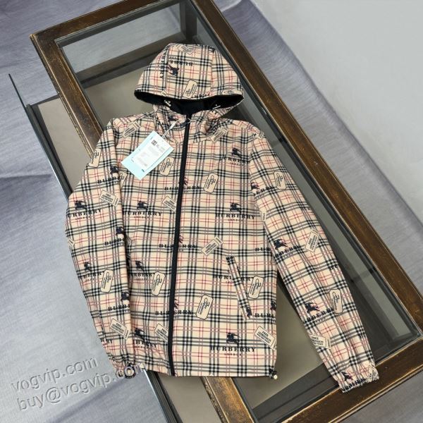 ブルゾン ジャケット、上着 両面可用 バーバリーコピー 商品 販売 2026限定セール高品質 BU067 3色可選