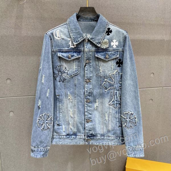 2026最安値新作 WTCHR004 デニムジャケット クロムハーツ コピー ブランド SALE開催