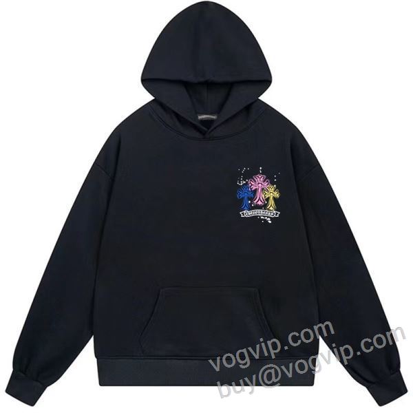 ★安心★追跡付 クロムハーツ CHROME HEARTSブランド 偽物 通販 2026数量限定新品 WTCHR016 パーカー 2色可選