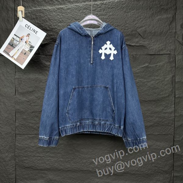 クロムハーツ CHROME HEARTSスーパーコピー 2026人気定番新品 WTCHR020 デニムジャケット お買得