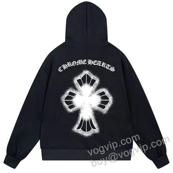 2026期限限定！ クロムハーツ コピー ブランド WTCHR026 パーカー 2色可選 超人気美品◆